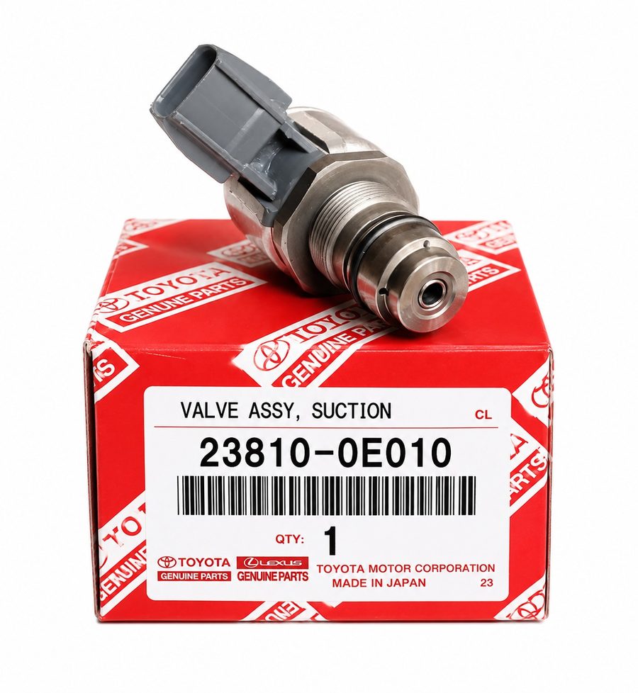 Válvula reguladora de succión Toyota Genuine Parts, código 23810-0E010